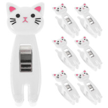 6 Taschenclips Für Lebensmittel, , Trocknen