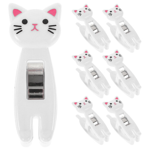 6 Taschenclips Für Lebensmittel, , Trocknen