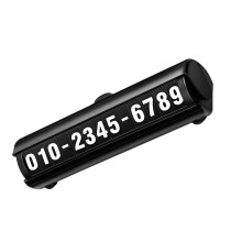 Parkeren Tijdelijk Stopbord Met Telefoonnummer Sticker Voor Auto