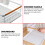 White Metal Dish Rack Drainer with Tray & Holder 5
