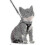 (M) Harness Kitten Harness Withlead, Soft Adjustable Comfort 1