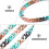 1Ensemble Anneaux Connecteurs Colorés Kit Accessoires DIY 8