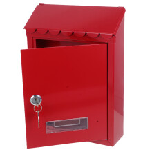 Mailbox Lockable Wall Mount Rot Blech