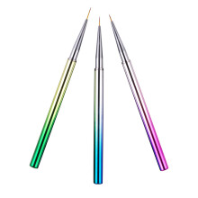 3 Nagelkunst-Malpinsel Dünne Spitze Detailpinsel Maniküre