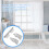 Curtain Rod Brackets Für Home Use Silber 4 Sets 10