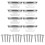 Curtain Rod Brackets Für Home Use Silber 4 Sets 3