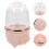 Seasoning Containers Measuring Shaker Rosa Abs 1Set 5