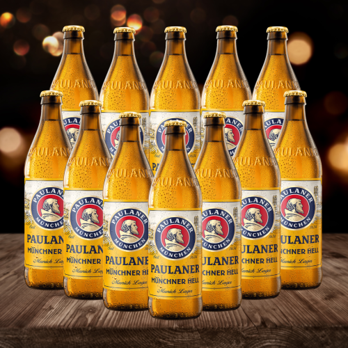 Paulaner Münchner Hell German Lager 330ML 12 Pack