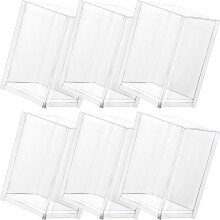 6St Acryl Pennenbak Transparant Make-Up Borstelhouder En Opbergsysteem