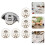 Lege Spoelen 1 Set 0,8x0,4 Inch Rvs 5