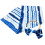 1 Set Baby Hoofdband Spandex Stropdas 5