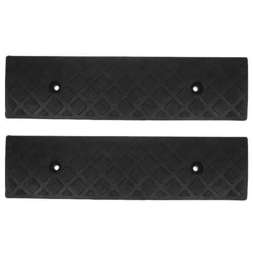 2Stk. Pad Ramps Ladehalle Schwarz