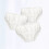 Dance Essentials Schleifen-Slip Weiß 3er Set 6