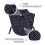 Dot 100% Polyester Vlies Damesshirt Donkerblauw 11