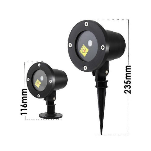 (AU Plug) Outdoor waterproof laser light starry sky remote control christmas light