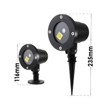 (AU Plug) Outdoor Waterproof Laser Light Starry Sky Remote Control Christmas Light