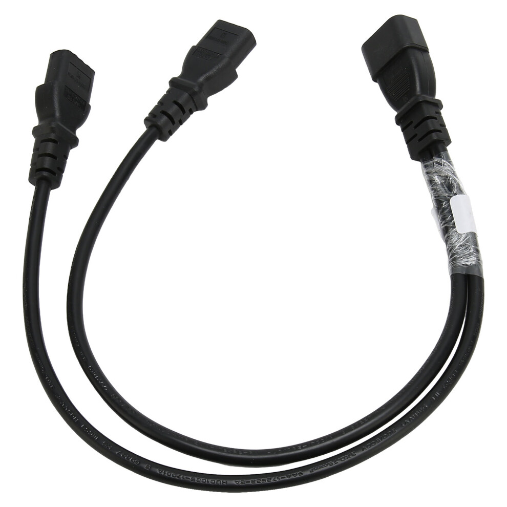 Stable C14 To Dual 5-15R C13 Adapter Cable For Ups And Servers 1Ft Length 8321353865286