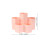1St Roze Hexagon Penhouder Desktop Organizer Plastic Bewaarbox 2
