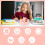 1St Roze Hexagon Penhouder Desktop Organizer Plastic Bewaarbox 11