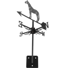 Horse Wetterfahne Metall Windrichtung Dach Garten