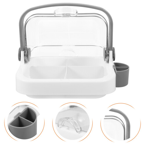 Food Serving Box Transparant Plastic Opberghouder 1 2