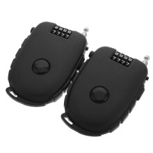 2 Stuks Draagbare Draadslot Staal Uitschuifbaar