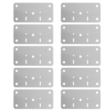 10 Sets Scharnieren Kastgrepen Reparatie Bevestigingsplaat