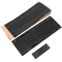 100 Stuks Volwassen Antislip Kledinghanger 7,00x0,60x0,30 Cm Zwart