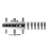 Plank Locator Boor Legeringsstaal Richtblok 6