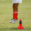 2 Voetbaltraining Luidspreker 24x7x7 Cm Rood 4