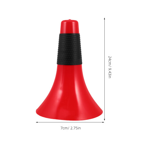 2 Voetbaltraining Luidspreker 24x7x7 Cm Rood 1