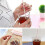 (1500pcs)1000 Pcs Flexible Plastic Straws Striped Multi Colored Disposable Straw-h 3