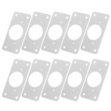 Raindrops Deurscharnier Reparatieplaat Rvs Plat 10 Sets