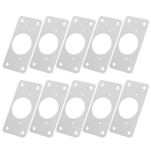 Raindrops Deurscharnier Reparatieplaat Rvs Plat 10 Sets