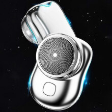 (Black) New Mini-shave Portable Electric Shaver, Mini-shave Portable Electric Shaver, Mini Shaver Portable Electric Razor Zhexin