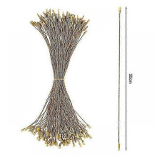 (Gold) 2025 100pcs Drop Ornaments String Ribbon Xmas Ball Pendant Hanging Ropes Decorations For Home Gift Packaging Tag