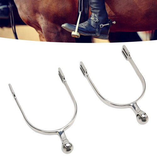 Horse Spurs with Rolling Ball for Precise Control - 2Pcs Women's Set