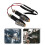 2Stk Blinker Schwarz ABS, Dualseitig, Einfach Einzubauen 3