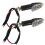 2Stk Blinker Schwarz ABS, Dualseitig, Einfach Einzubauen 4