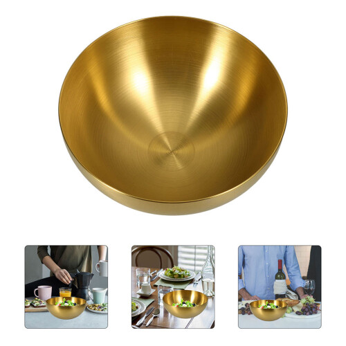 Servierschüssel Snack Schale Gold 1 1