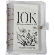 (10K)12 Month Envelopes Money Saving Challenge Binder, Money Savings Challenges Book with Envelopes, Saving Challenge Book and Budget Binder