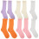 Toddler 5 Paren Roze Katoen Middenkuit 2