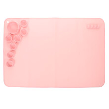 Painting Silicone Pad Antikleef Siliconen Sieradenmat Roze 1 Stuk