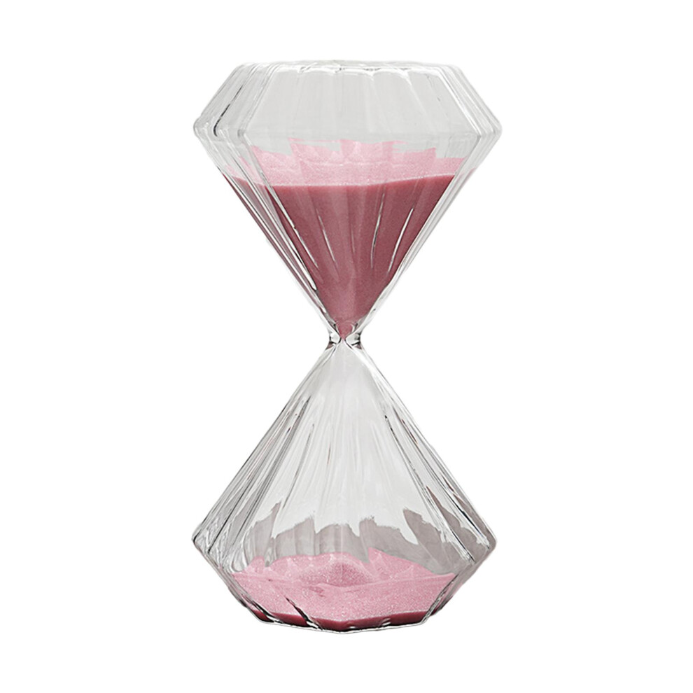 Stylish Pink Sand Timer Glass Sand Clock 30 Minutes Productivity-image-OPC-PM2HXZH-NEW