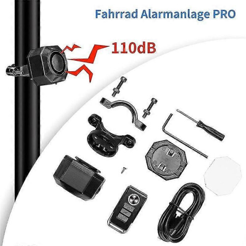 Bike alarm system bike alarm system with remote control 1