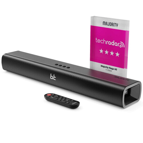 Majority Naga 60 -  120W TV SoundBar with built-in Subwoofer