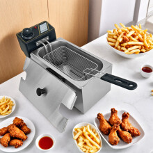 Deep Fat Fryer, 4 Litre Capacity, 2000 W, Stainless Steel