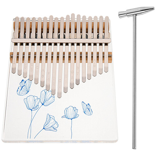 1 Set Kalimba Klangplatte Metall Mini Für Kinder
