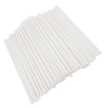 20Pièces Bâtons Papier Résistants Blancs Pour Sucettes