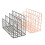 1Pc Metal Desktop Makeup Organizer Rose Gold Storage Container 1